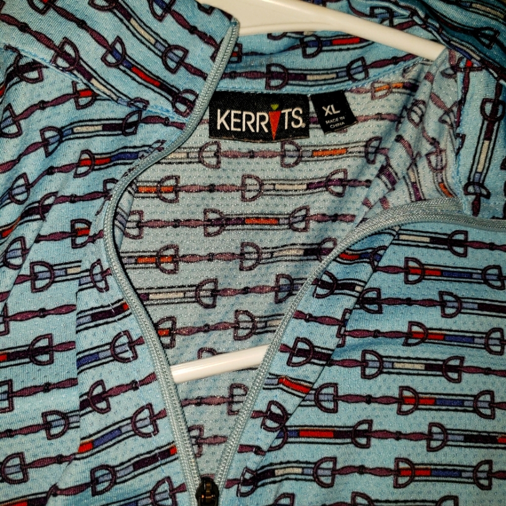 Kerrits XL youth (women's S) equestrian short sleeve summer riding shirt